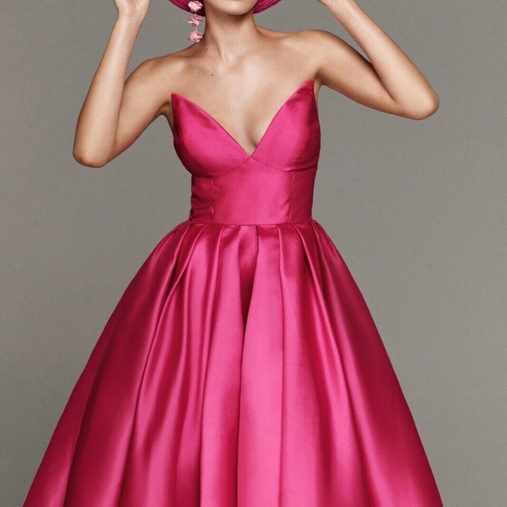 Anthropologie Hutch Sabrina Strapless Dress-A709